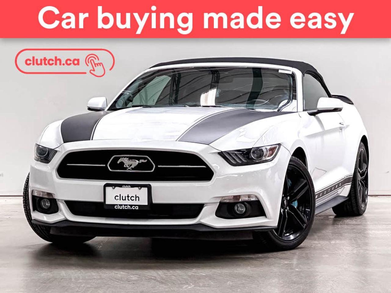 Used 2015 Ford Mustang EcoBoost Premium w/ Nav, Heated Front Seats, Rearview Cam for sale in Toronto, ON