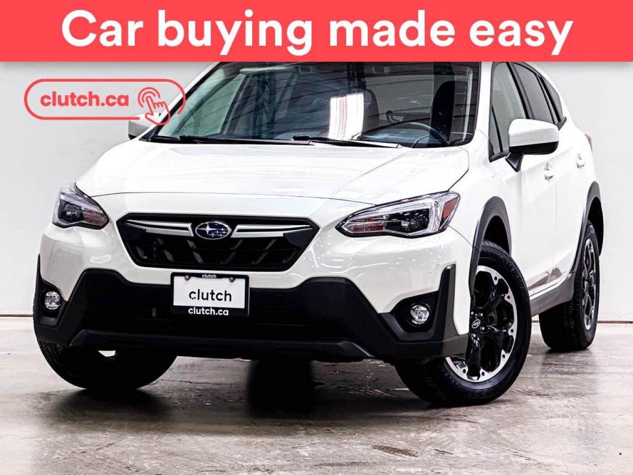 Used 2022 Subaru XV Crosstrek Convenience AWD w/ EyeSight w/ Apple CarPlay, Heated Front Seats, Rearview Cam for sale in Toronto, ON