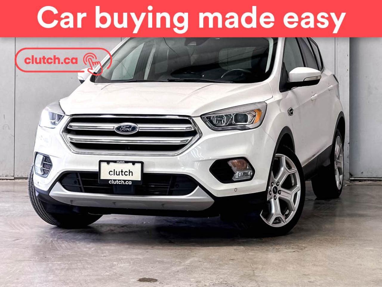 Used 2018 Ford Escape Titanium 4WD w/ Nav, Heated Front Seats, Rearview Cam for sale in Toronto, ON