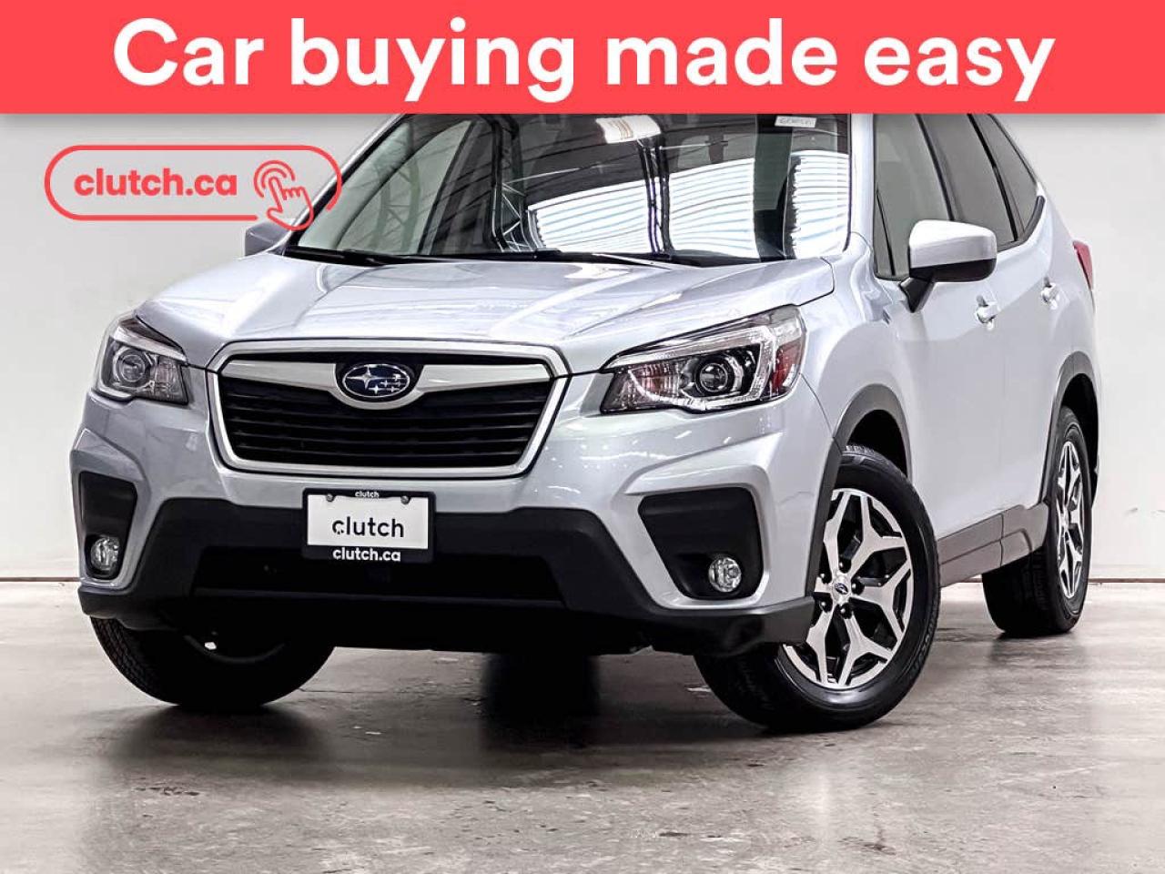 Used 2020 Subaru Forester Touring AWD w/ EyeSight w/ Apple CarPlay, Heated Front Seats, Rearview Cam for sale in Toronto, ON