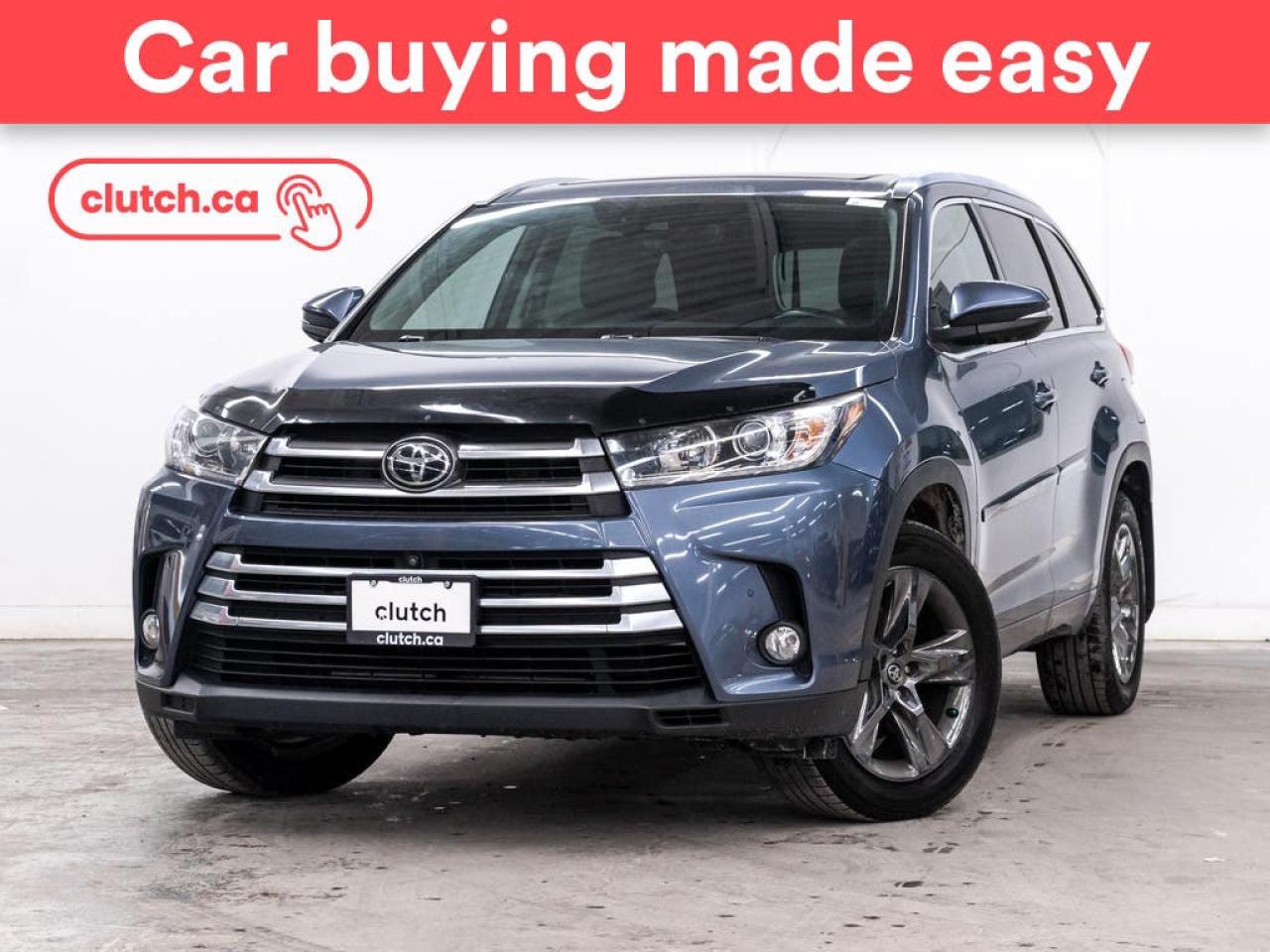 Used 2017 Toyota Highlander Limited AWD w/ Heated Front Seats, Bluetooth, Rearview Cam for sale in Toronto, ON