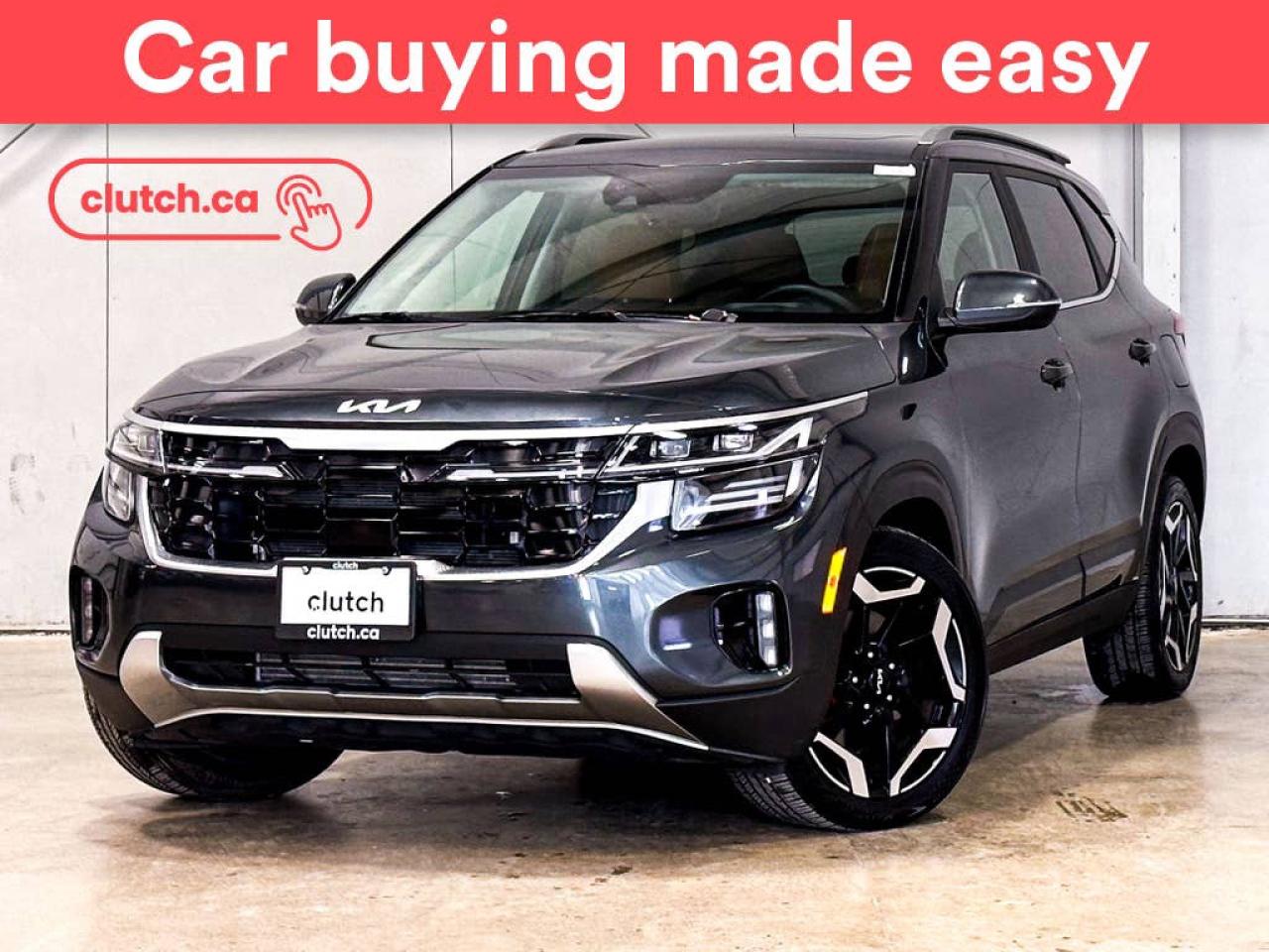 Used 2024 Kia Seltos SX AWD w/ Apple CarPlay, Heated Front Seats, Rearview Cam for sale in Toronto, ON