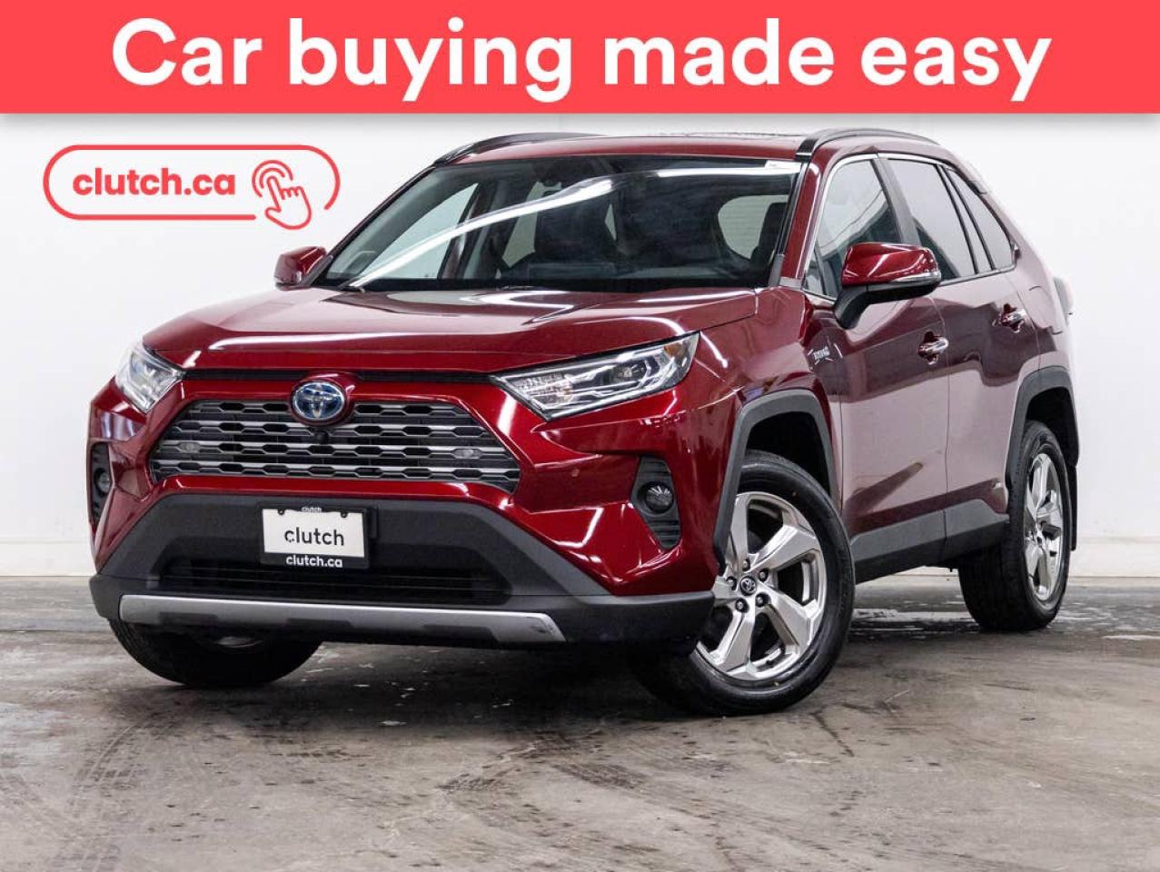 Used 2020 Toyota RAV4 Hybrid Limited AWD w/Apple CarPlay & Android Auto, Heated Front Seats, Backup Cam for sale in Toronto, ON
