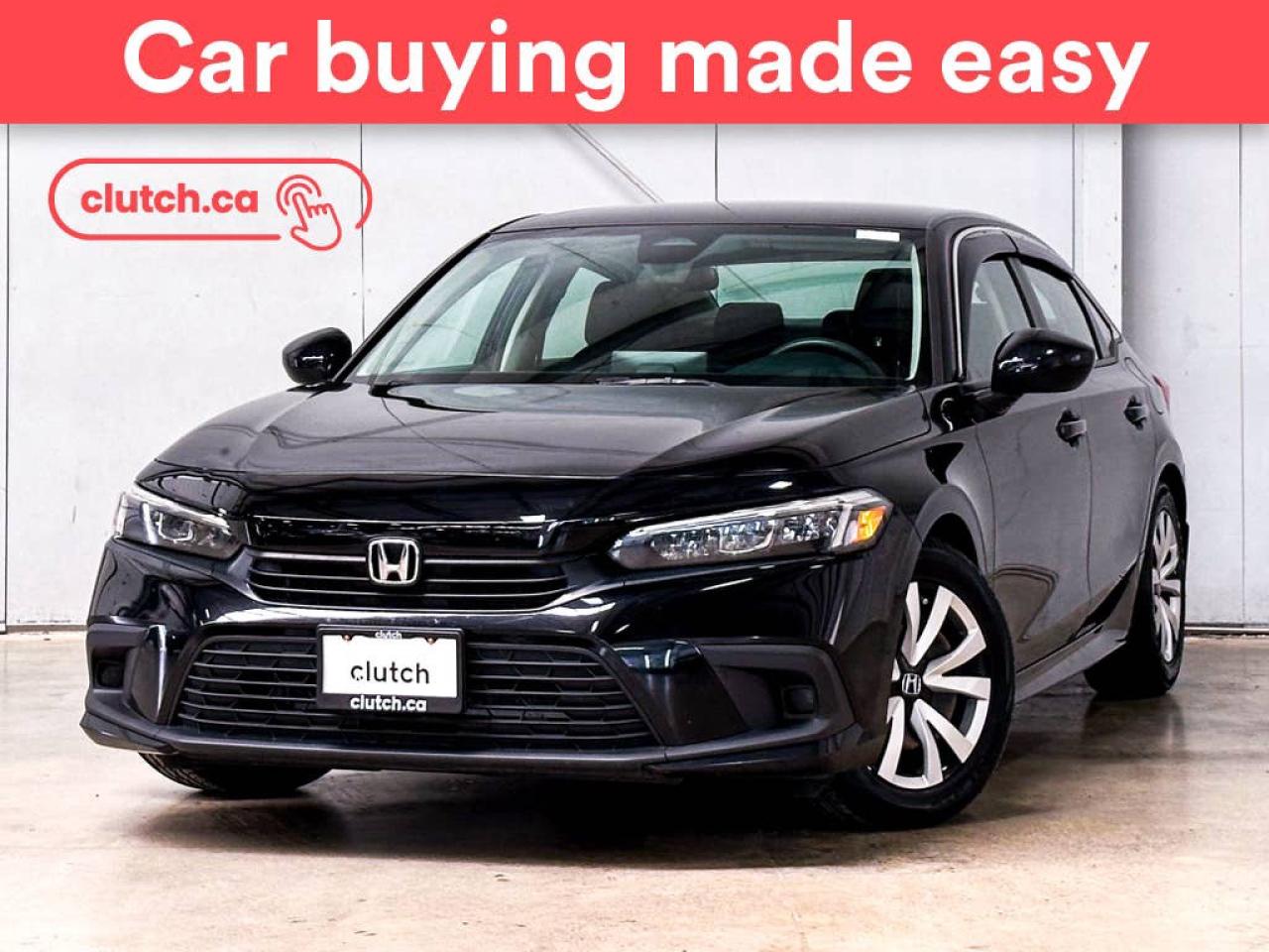 Used 2022 Honda Civic LX w/ Apple CarPlay, Heated Front Seats, Rearview Cam for sale in Toronto, ON