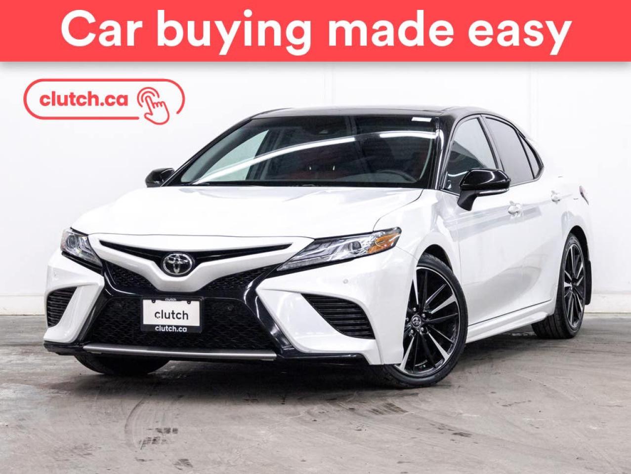 Used 2018 Toyota Camry XSE w/ Apple CarPlay & Android Auto, Front Heated Seats, Rearview Cam for sale in Toronto, ON