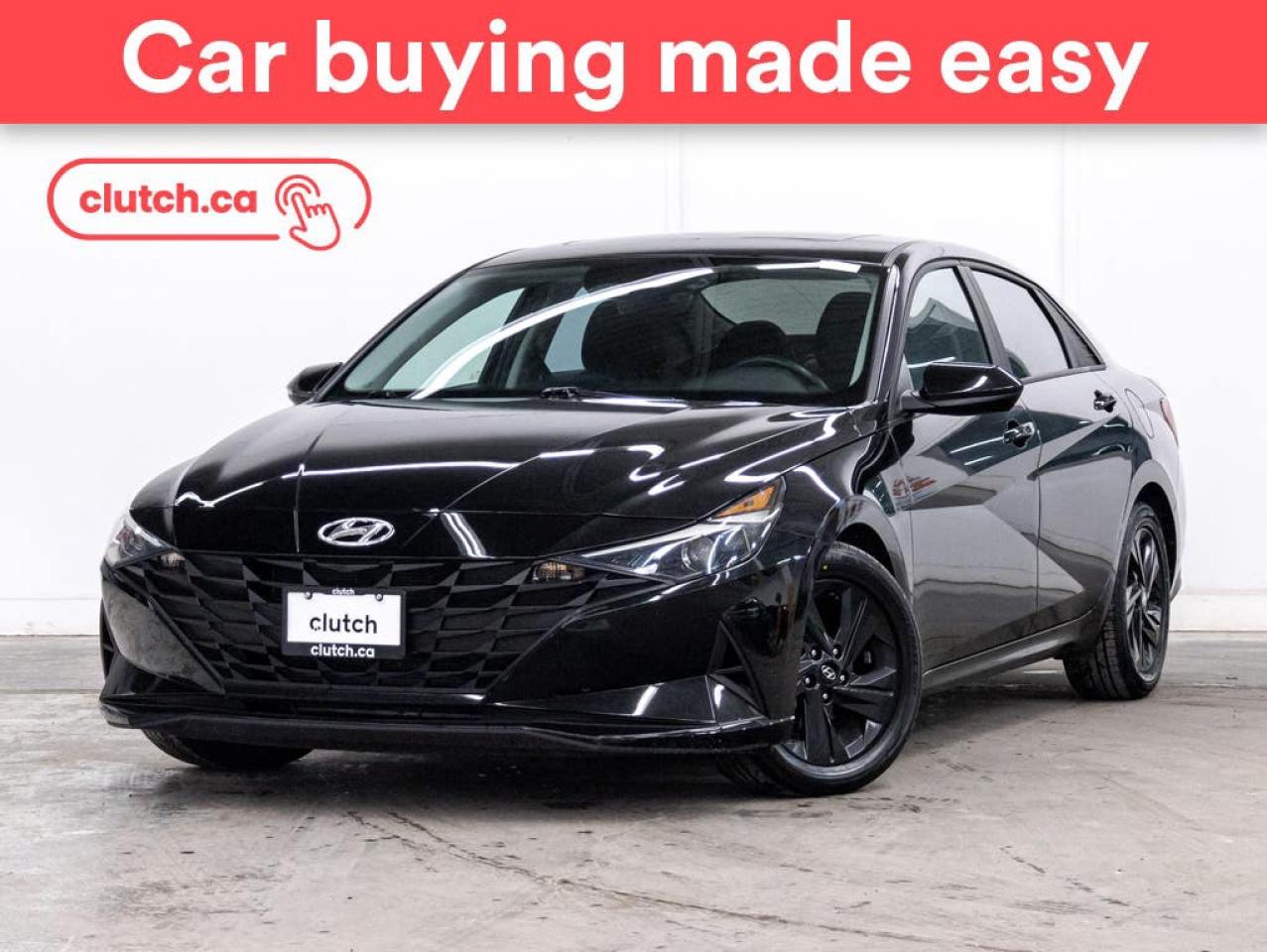 Used 2022 Hyundai Elantra Preferred w/ Sun & Tech Pkg w/Apple CarPlay & Android Auto, Heated Front Seats, Backup Cam for sale in Toronto, ON