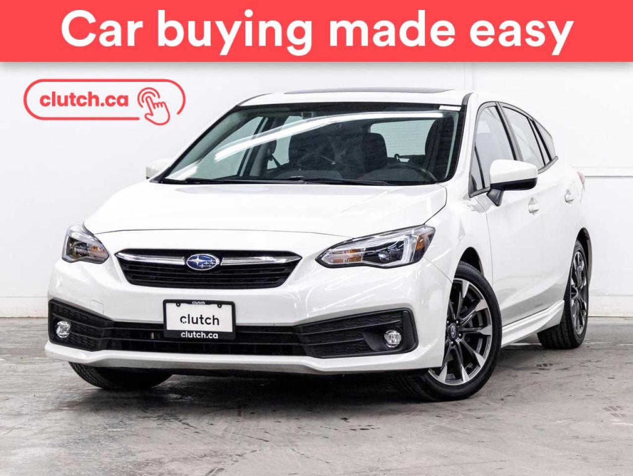 Used 2022 Subaru Impreza Sport w/ EyeSight AWD w/ Apple CarPlay & Android Auto, Front Heated Seats, Rearview Cam for sale in Toronto, ON