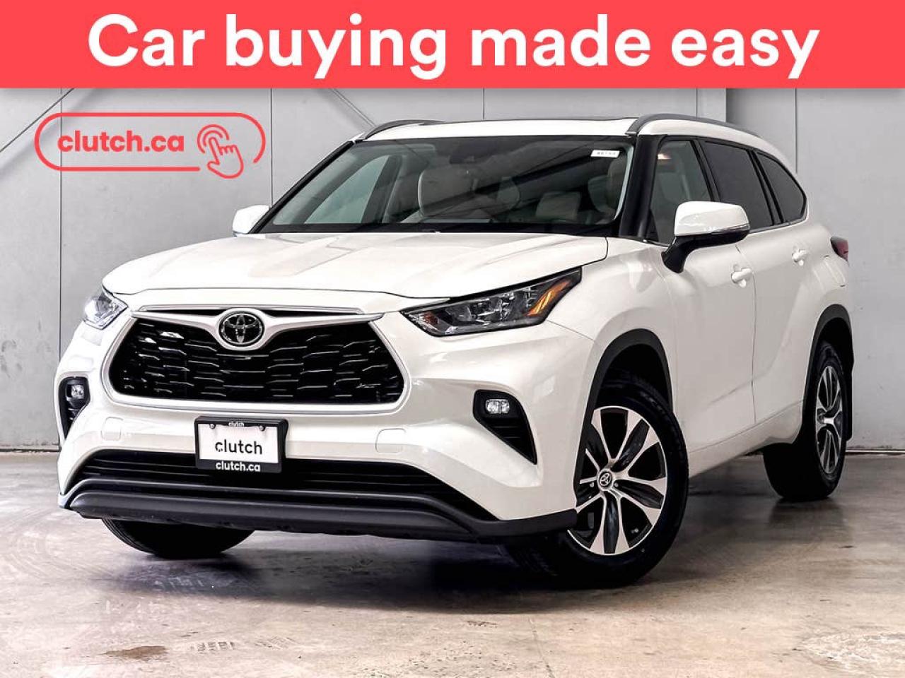 Used 2021 Toyota Highlander XLE AWD w/ Apple CarPlay, Heated Front Seats, Rearview Cam for sale in Toronto, ON
