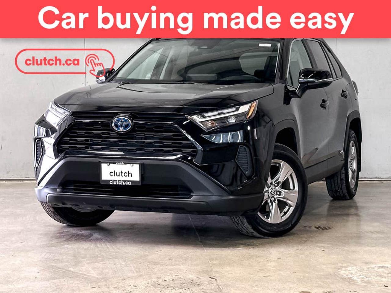 Used 2024 Toyota RAV4 Hybrid XLE AWD w/ Apple CarPlay, Heated Front Seats, Rearview Cam for sale in Toronto, ON