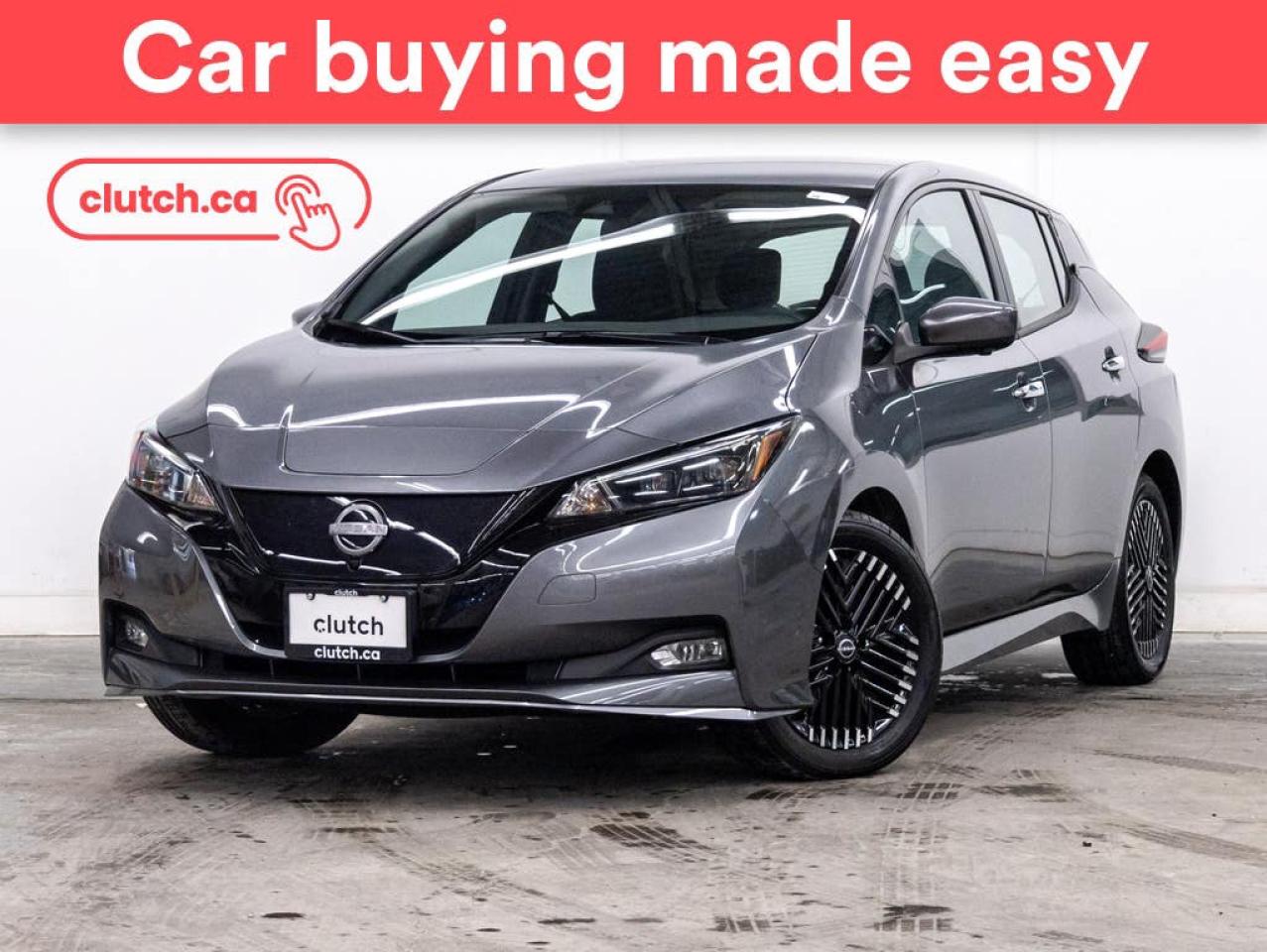 Used 2024 Nissan Leaf SV Plus w/Apple CarPlay & Android Auto, Heated Front Seats, Backup Cam for sale in Toronto, ON