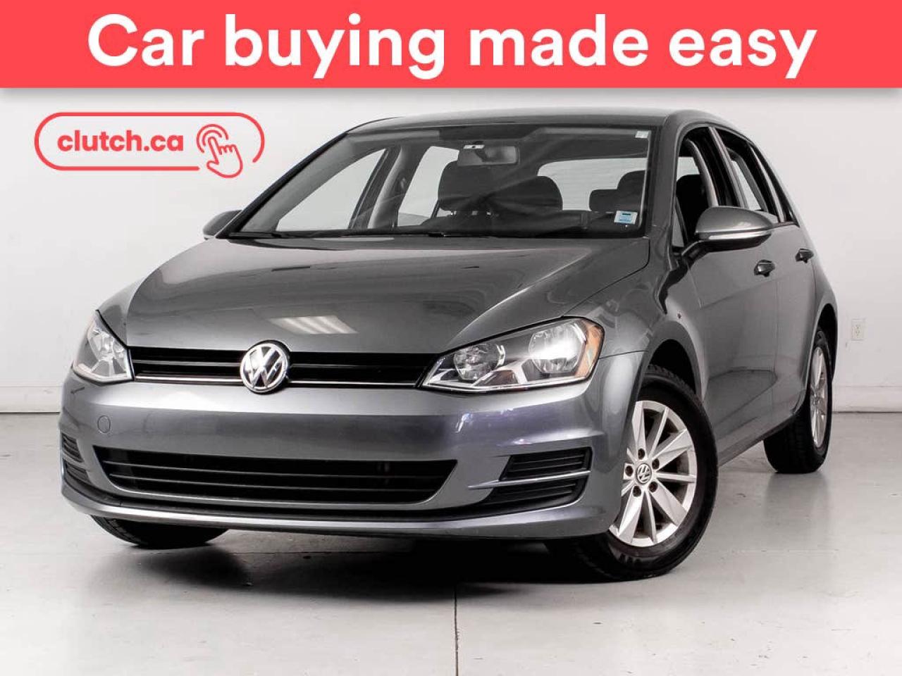 Used 2017 Volkswagen Golf 1.8 TSI Trendline W/ RearView Cam, Heated Seats, Bluetooth for sale in Bedford, NS