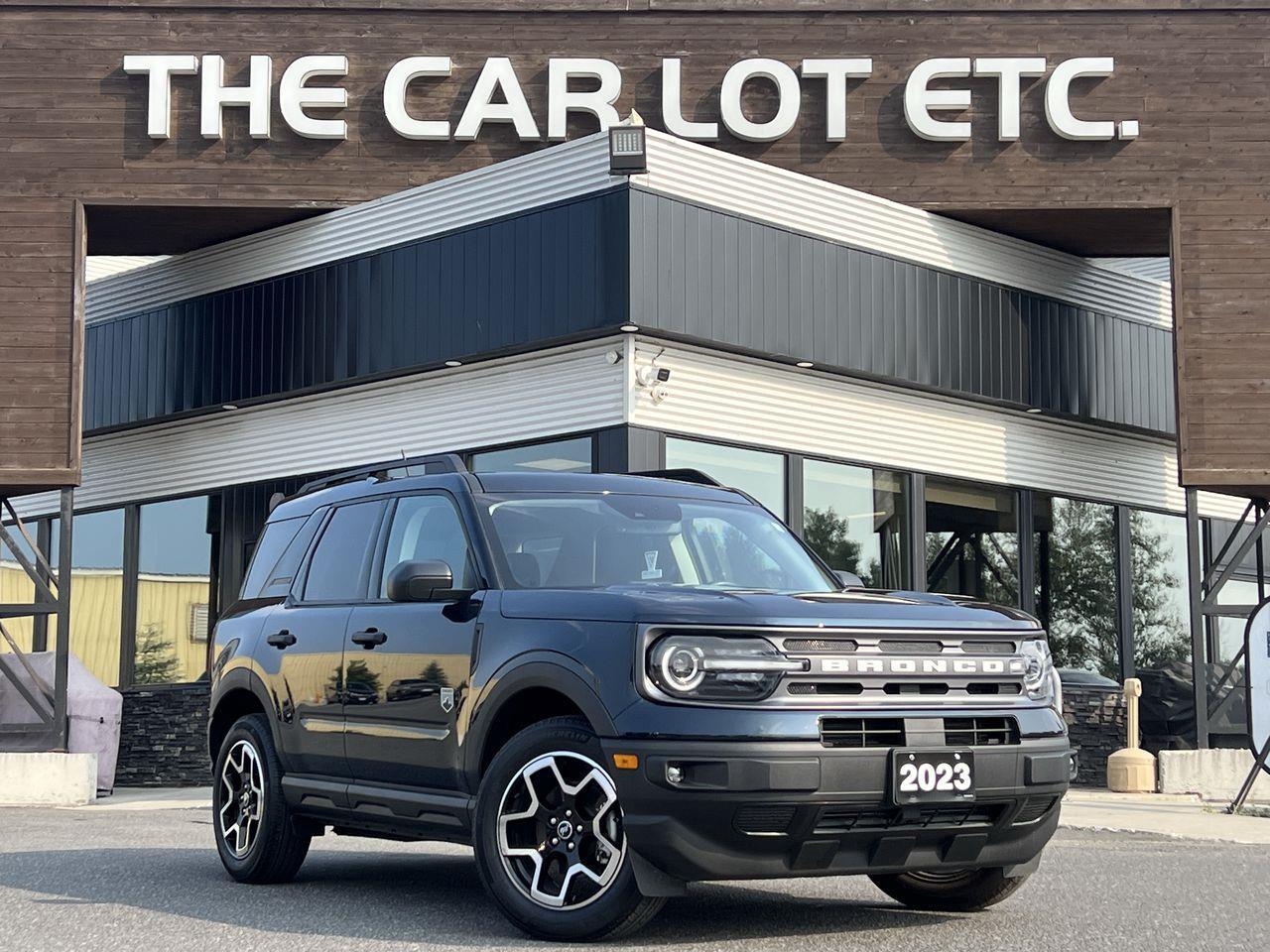 Used 2023 Ford Bronco Sport Big Bend APPLE CARPLAY/ANDROID AUTO, MOONROOF, HEATED SEATS, PUSH TO START, NAVIGATION, REAR GLASS OPENS!! for sale in Sudbury, ON