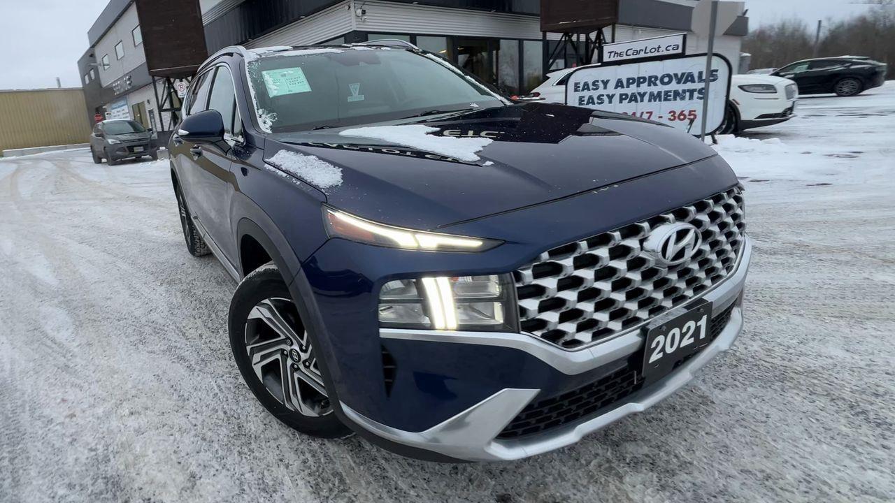 2021 Hyundai Santa Fe Preferred w/Trend Package MOONROOF, HEATED LEATHER SEATS, POWER SEATS, SIRIUS XM, CRUISE CONTROL, BACK UP CAM, REMOTE/PUSH TO Photo