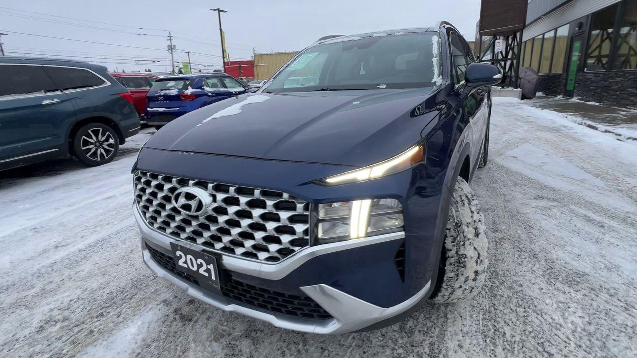 2021 Hyundai Santa Fe Preferred w/Trend Package MOONROOF, HEATED LEATHER SEATS, POWER SEATS, SIRIUS XM, CRUISE CONTROL, BACK UP CAM, REMOTE/PUSH TO Photo