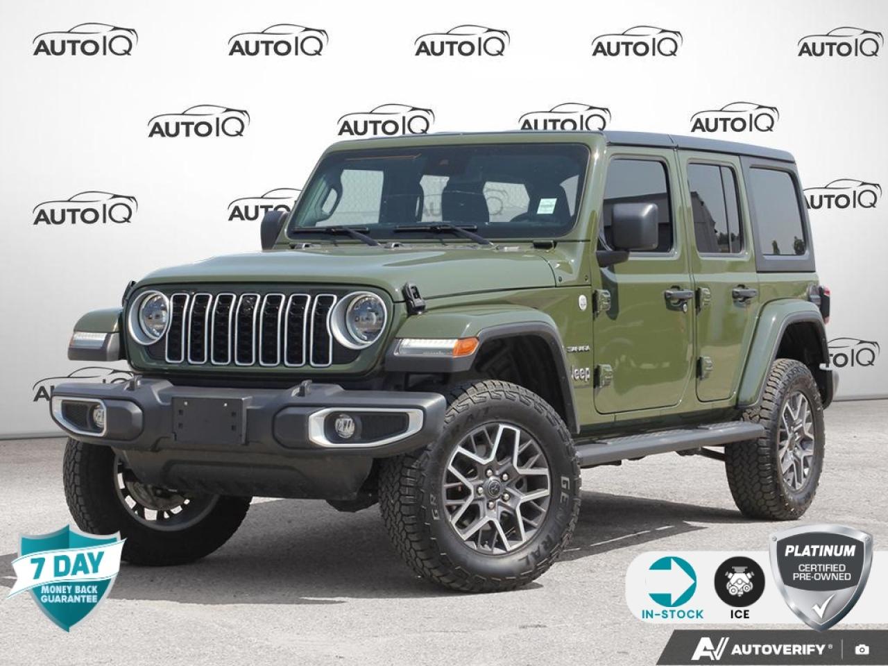 Used 2024 Jeep Wrangler Sahara LEATHER HEATED SEATS & WHEEL for sale in St. Thomas, ON