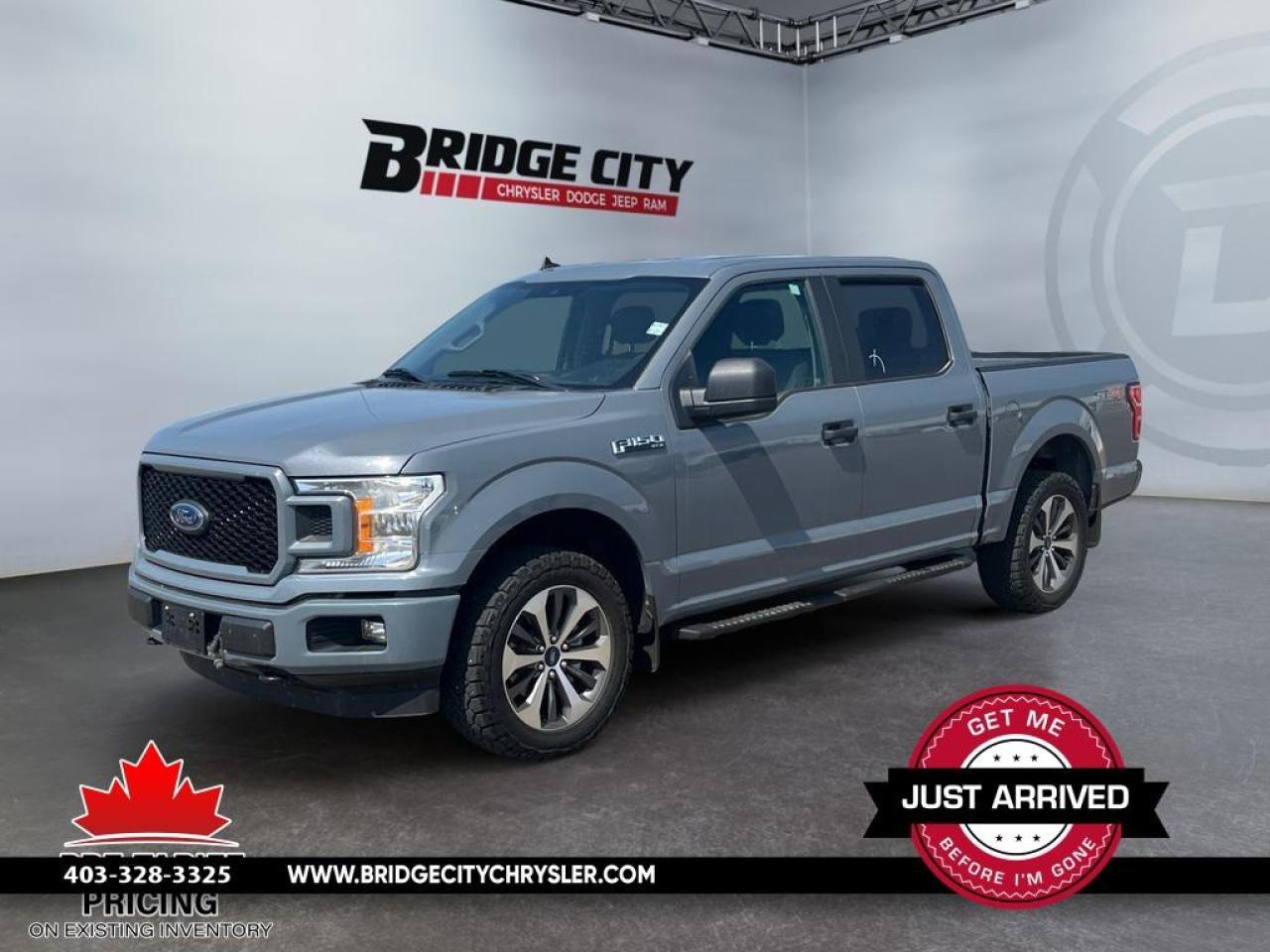 Used 2020 Ford F-150 2.7L Eco Boost - XL Sport Appearance Pkg - STX Pkg - Side Steps - 20 Wheels - Cruise Control - 4x4 for sale in Lethbridge, AB