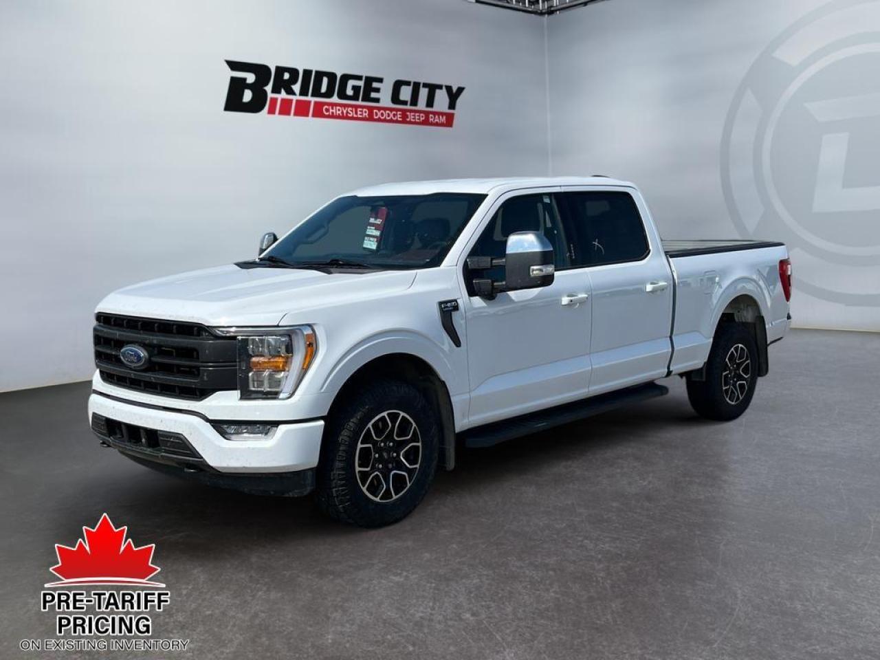 Used 2022 Ford F-150 3.5L Eco Boost - Leather Bucket Seats - Lariat Sport Pkg - Max Trailer Tow Pkg - FX4 Off Road - Power Tailgate for sale in Lethbridge, AB