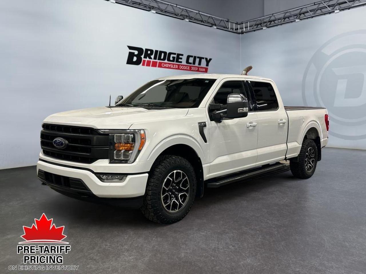 Used 2022 Ford F-150 3.5L Eco Boost - Leather Bucket Seats - Lariat Sport Pkg - Max Trailer Tow Pkg - FX4 Off Road - Power Tailgate for sale in Lethbridge, AB