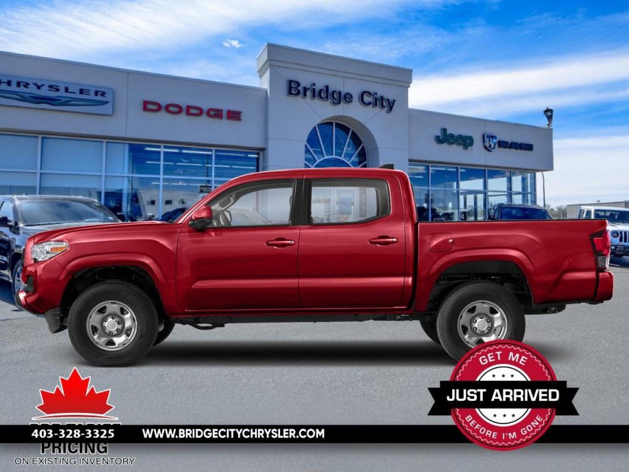 Used 2020 Toyota Tacoma 3.5L V6 - Manual - Sunroof - TRD Off Road - Leather - Remote Start - Tonneau Cover - Navigation for sale in Lethbridge, AB