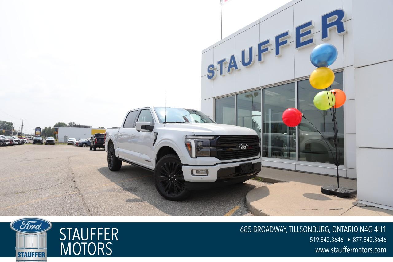 New 2025 Ford F-150 PLATINUM 4WD SUPERCREW 5.5' BOX for sale in Tillsonburg, ON