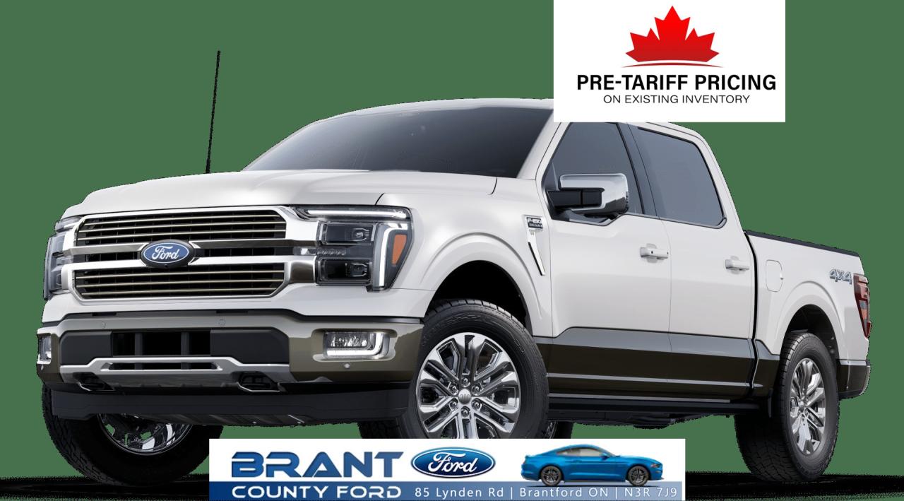 New 2025 Ford F-150 King Ranch for sale in Brantford, ON