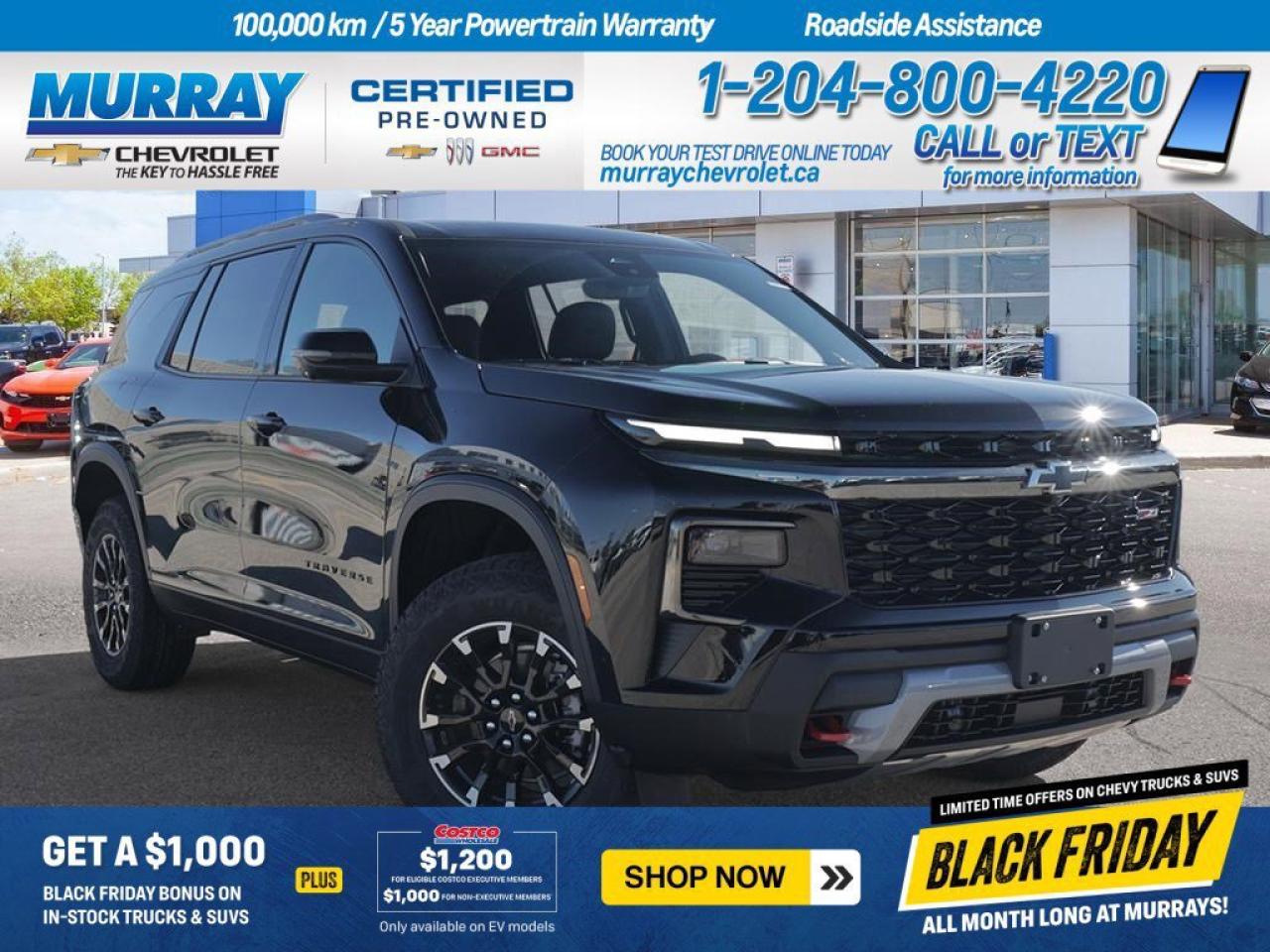 New 2026 Chevrolet Traverse Z71 for sale in Winnipeg, MB