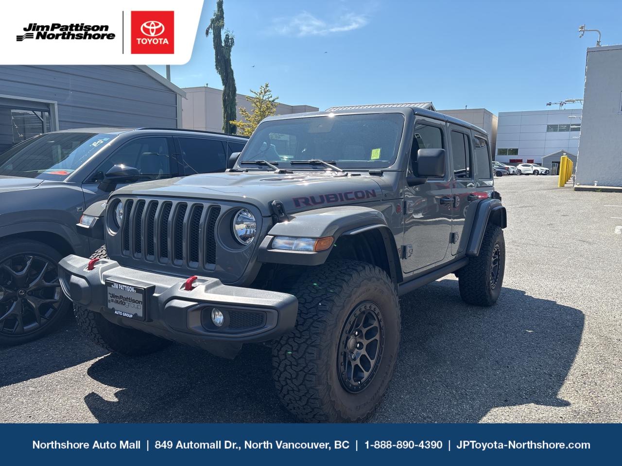 Used 2021 Jeep Wrangler Unlimited Rubicon for sale in North Vancouver, BC