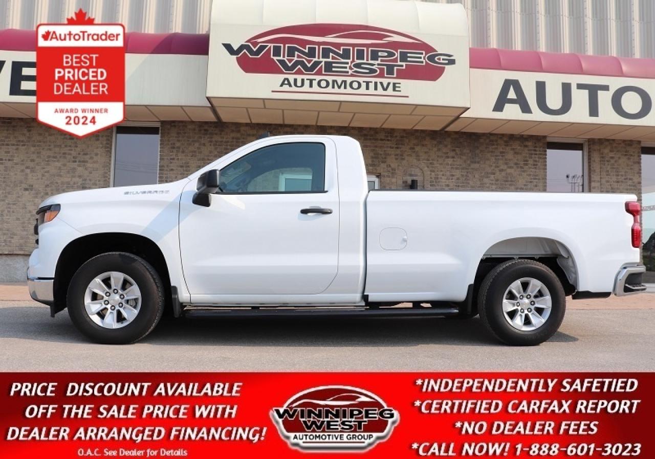 Used 2024 Chevrolet Silverado 1500 5.3L V8 10SP, 8FT BOX, WELL EQUIPPED/AS NEW/LOW KM for sale in Headingley, MB