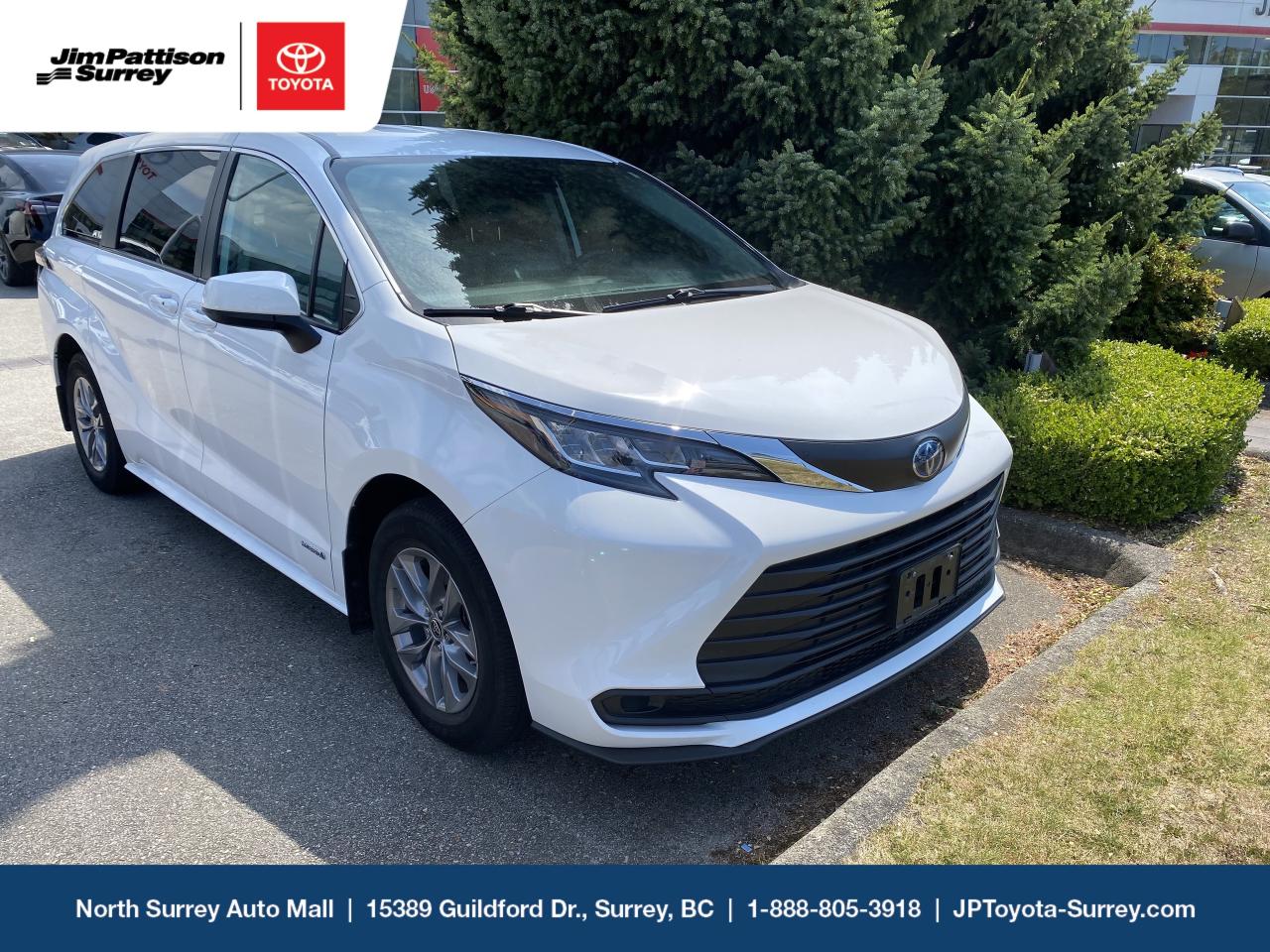Used 2021 Toyota Sienna LE 8-Passenger AWD for sale in Surrey, BC