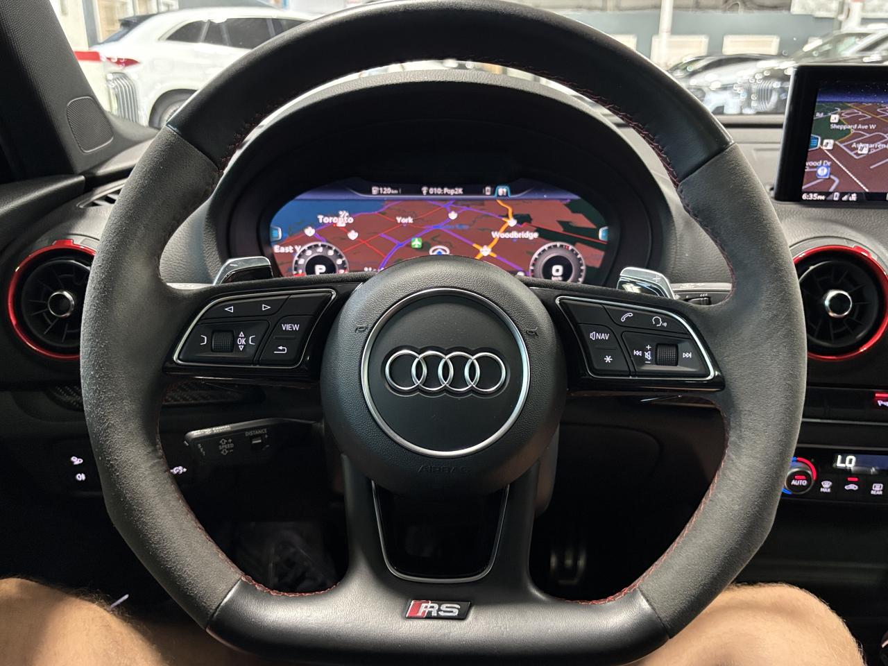 2019 Audi RS 3 Sedan QUATTRO|NAV|FRONTPPF|CARBON|LEATHER|BANGOLUFSEN|++ - Photo #36
