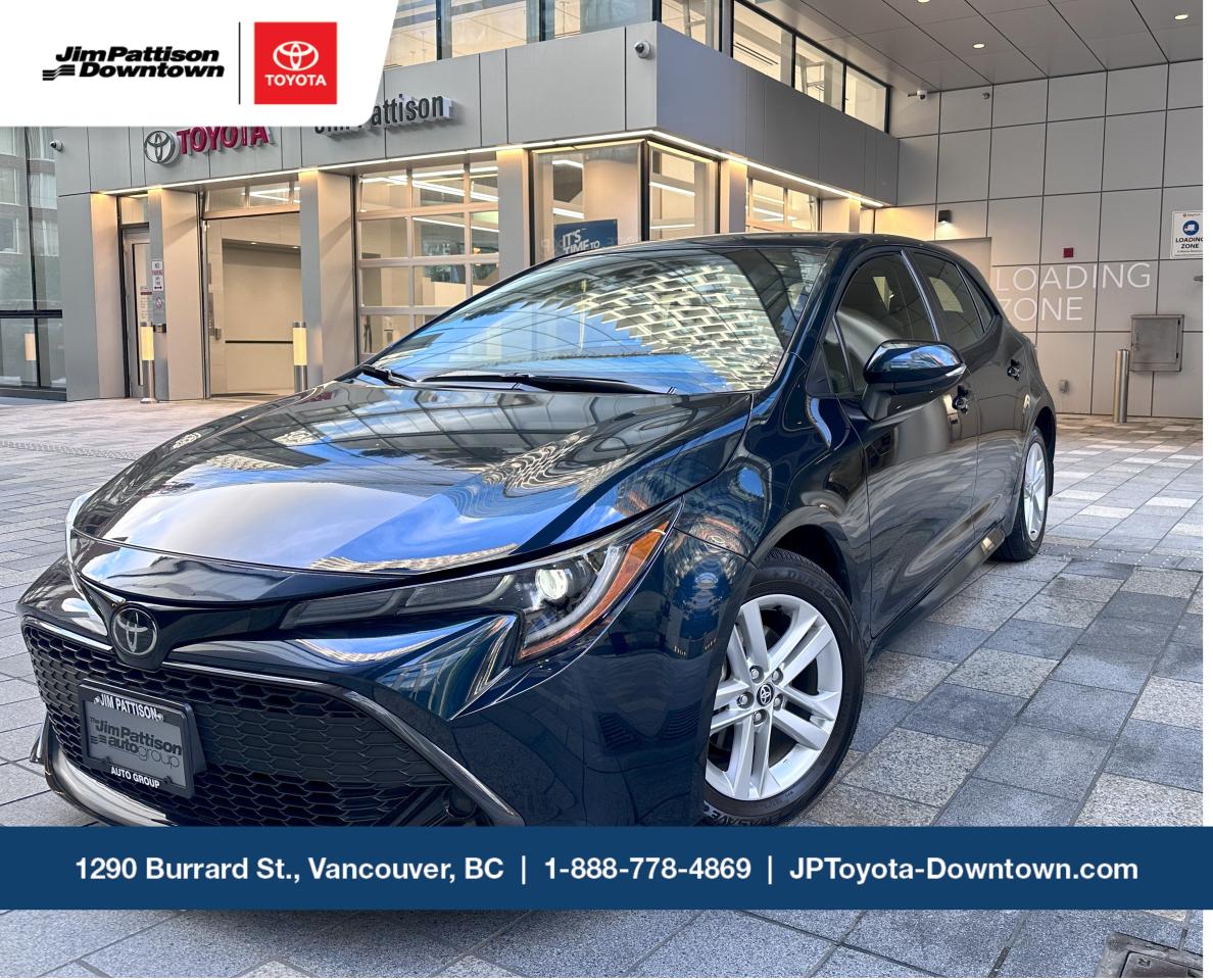 Used 2021 Toyota Corolla Hatchback SE / 1 OWNER / LOCAL VEHICLE for sale in Vancouver, BC