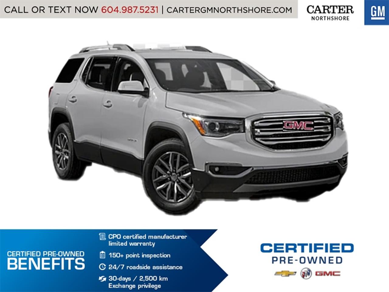 Used 2016 GMC Acadia SLE-2 AWD | Alum Wheels/Pwr Heated Seats for sale in North Vancouver, BC
