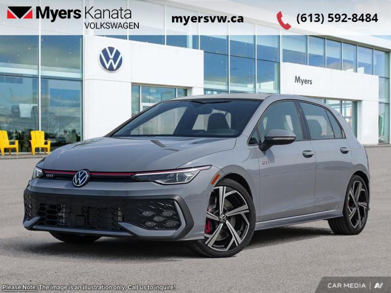 New 2025 Volkswagen Golf GTI Auto  - Sunroof for sale in Kanata, ON
