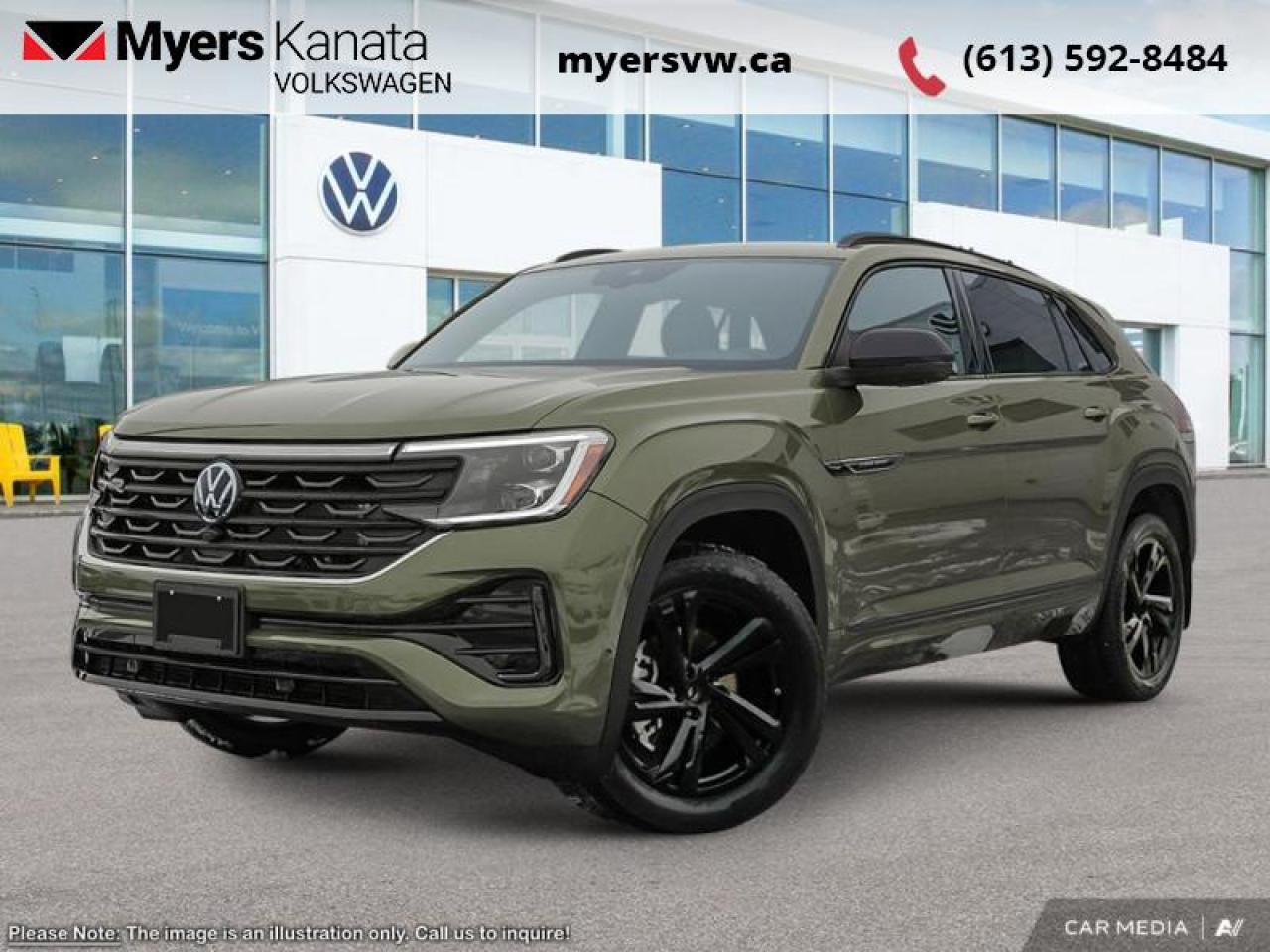 New 2025 Volkswagen Atlas Cross Sport Comfortline R-Line Black Edition 2.0 TSI for sale in Kanata, ON