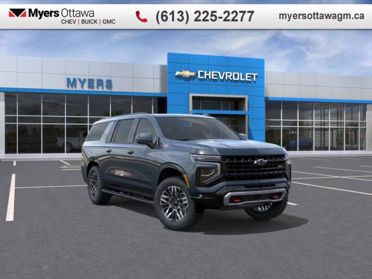 New 2025 Chevrolet Suburban Z71  - Sunroof - Diesel Engine for sale in Ottawa, ON