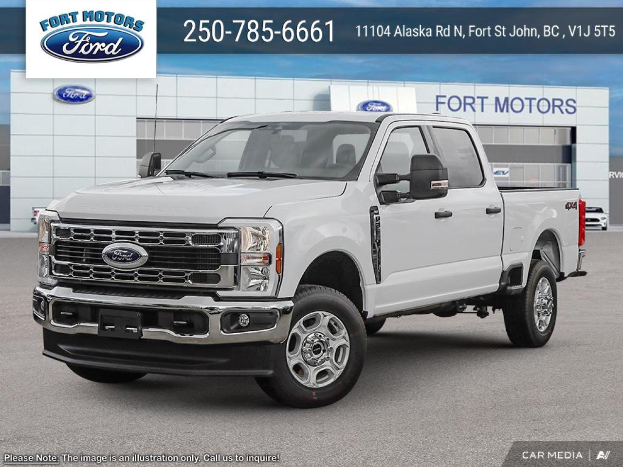 New 2025 Ford SUPER DUTY F-350 SRW Super Duty SRW XLT for sale in Fort St John, BC