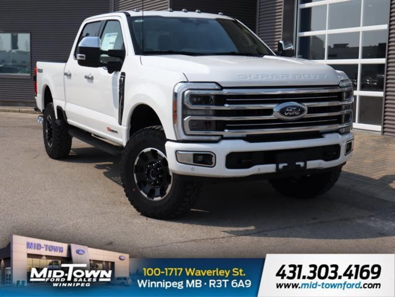 New 2025 Ford F-250 Super Duty SRW Platinum | Roof Lights | Adaptive Cruise for sale in Winnipeg, MB