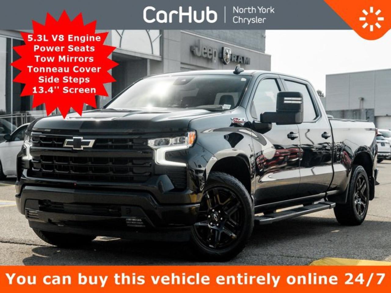Used 2023 Chevrolet Silverado 1500 RST 147'' V8 Power Seats Tow Mirrors Tonneau Cover for sale in Thornhill, ON