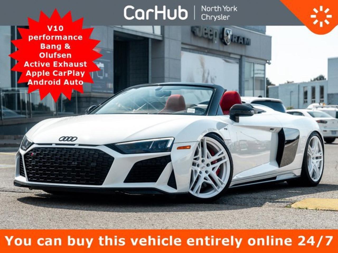 Used 2023 Audi R8 Spyder V10 performance Bang & Olufsen Active Exhuast for sale in Thornhill, ON