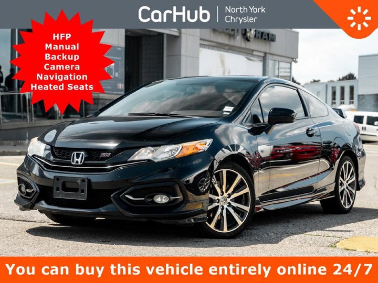 Used 2014 Honda Civic COUPE Si HFP Manual Backup Camera Navigation Heated Seats for sale in Thornhill, ON