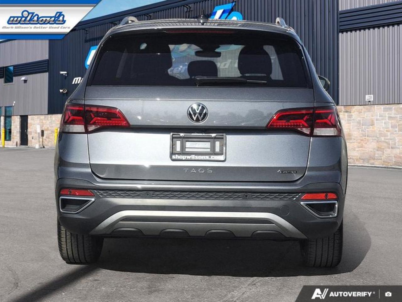 2022 Volkswagen Taos Highline 4Motion | Leather | Pano Roof | Nav | Adaptive Cruise | Apple CarPlay+Android Auto and More Photo3