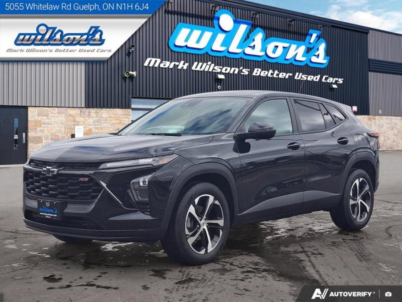 Used 2024 Chevrolet Trax 1RS | Sunroof | Apple CarPlay | Android Auto | Heated Seats & Steering | Cruise Control | and More ! for sale in Guelph, ON