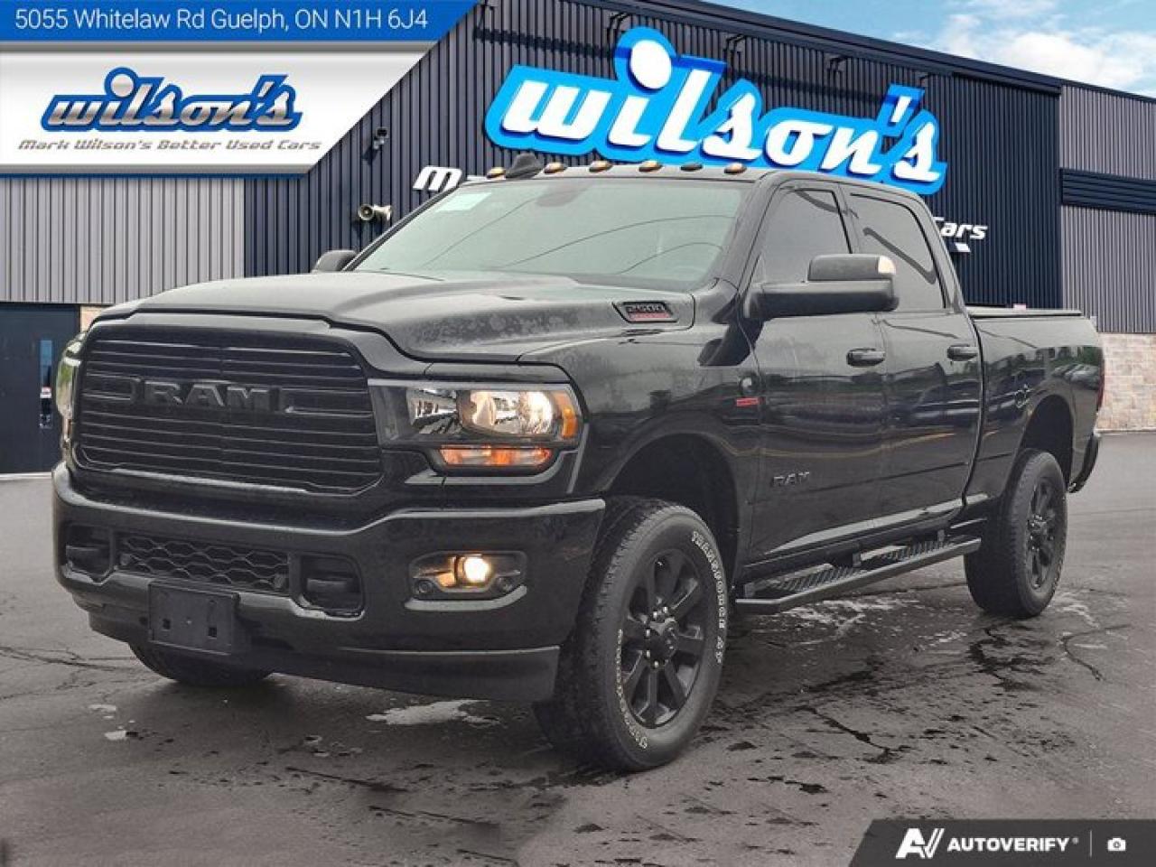 Used 2021 RAM 2500 Big Horn Crew 4X4 | 6.7L Cummins Diesel | Night Edition | 5th Wheel Prep | Level 2 Pkg | and More ! for sale in Guelph, ON