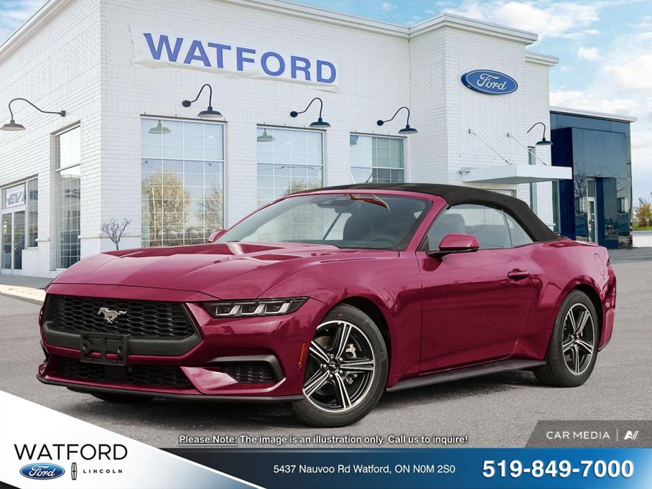 New 2025 Ford Mustang EcoBoost Premium for sale in Watford, ON