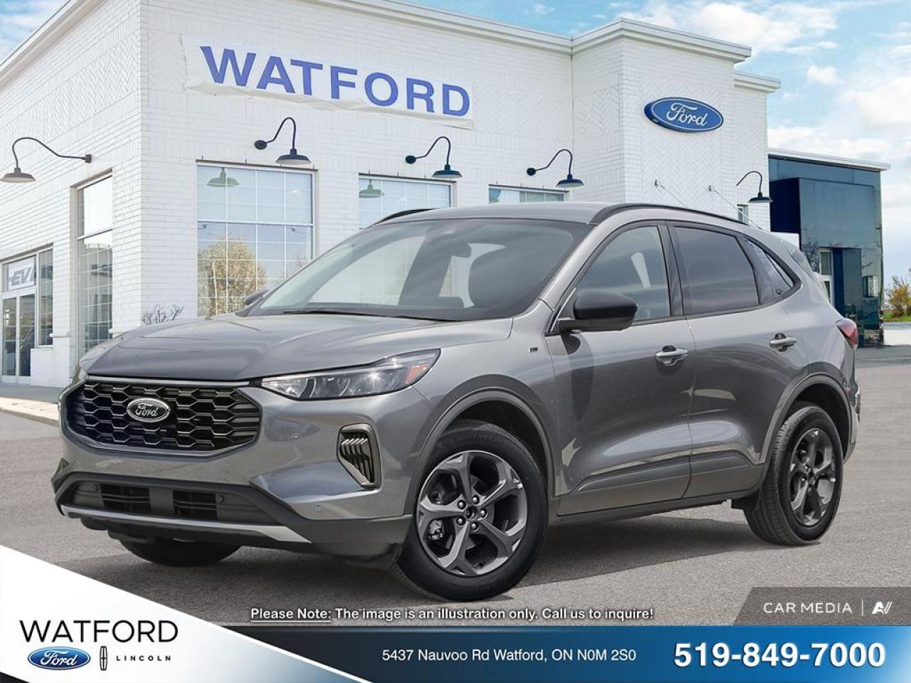 New 2025 Ford Escape Hybrid ST-LINE for sale in Watford, ON