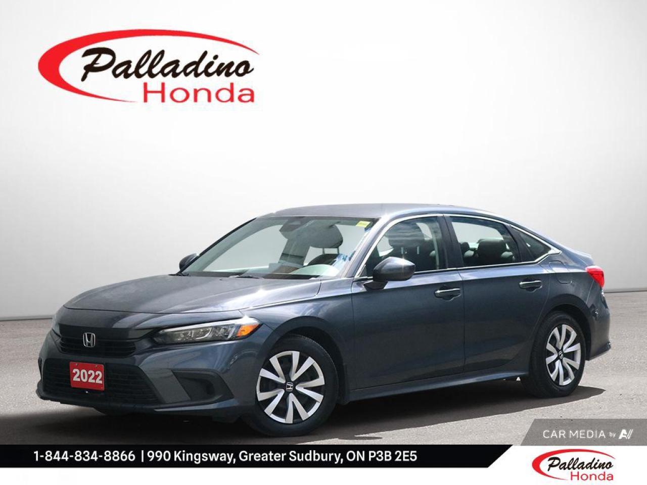 Used 2022 Honda Civic SEDAN LX for sale in Greater Sudbury, ON