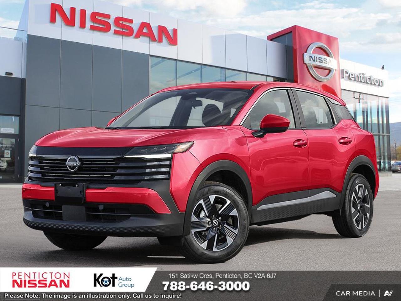 New 2025 Nissan Kicks SV for sale in Penticton, BC