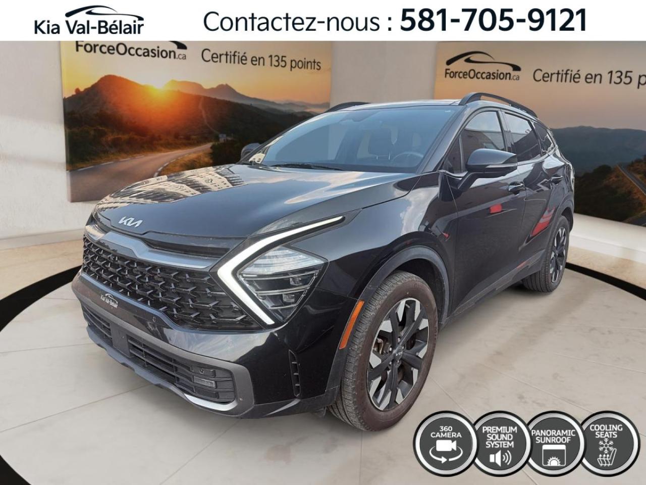 Used 2023 Kia Sportage X-LINE LIMITED *AWD *TOIT *CUIR *CAMERA *CARPLAY for sale in Québec, QC