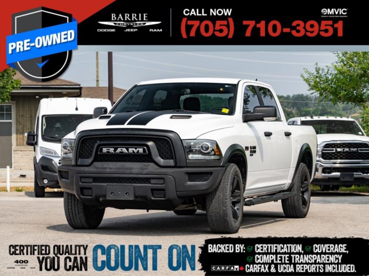 Used 2021 RAM 1500 Classic WARLOCK for sale in Barrie, ON