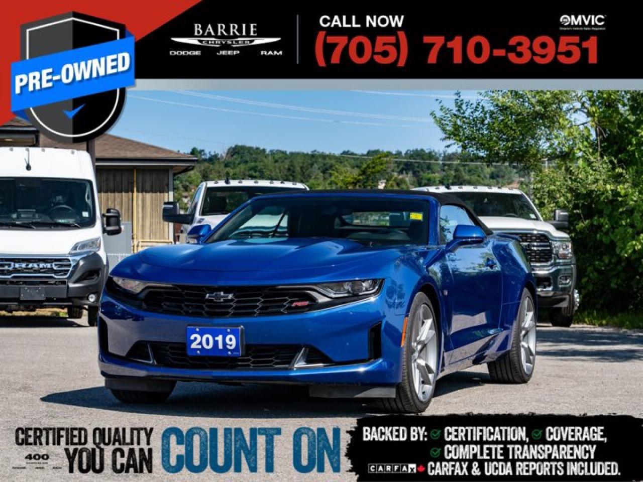 Used 2019 Chevrolet Camaro  for sale in Barrie, ON
